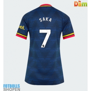 Billiga Arsenal Bukayo Saka #7 Bortatröja Dam 2026-27 Kortärmad